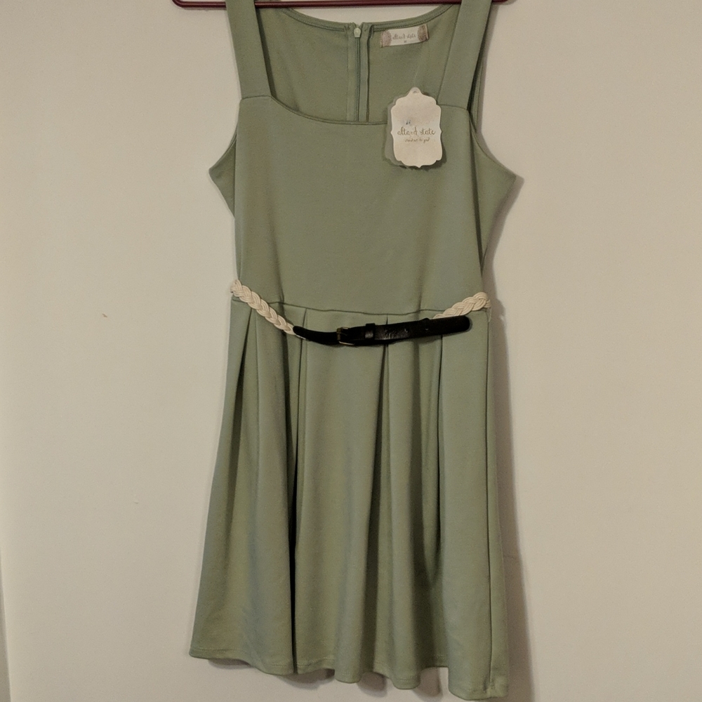 altar'd state pleated dress